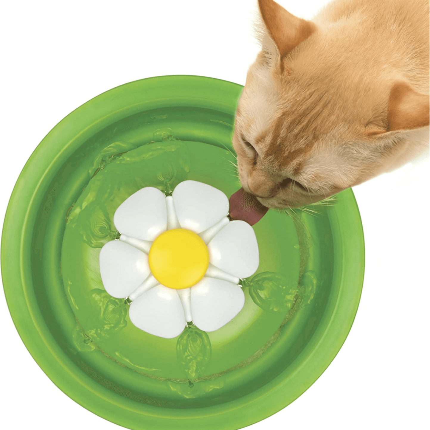 Catit Sense 2.0  Flower Fountain With Led  - Green