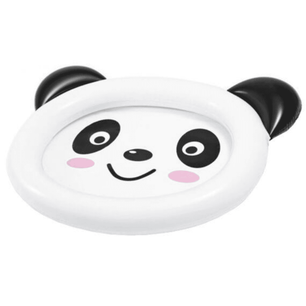 Intex 59407 Inflatable Smiling Panda Baby Swimming Pool - White