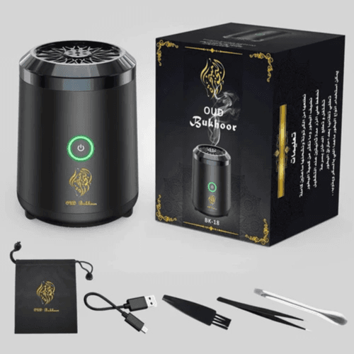 Bukhoor Burner Rechargeable - Bk-18- Mini Oud Incense