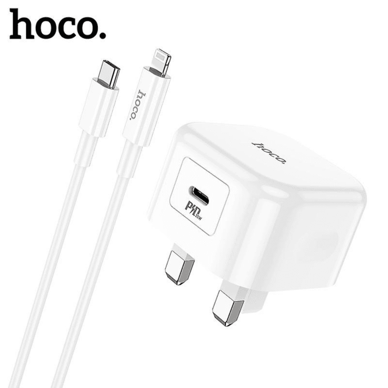 Hoco iPhone Charger 20W with Cable