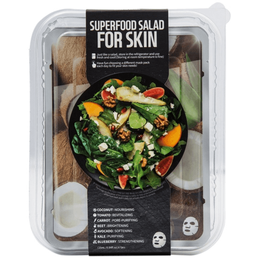 Superfood Salad Mask(Coconut) 7 Pcs