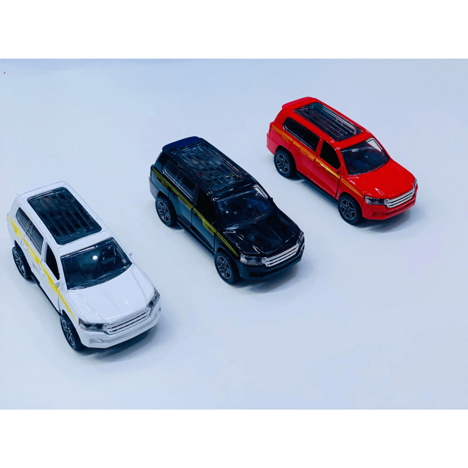 3 Pc Set Metal Car And Stunt Car