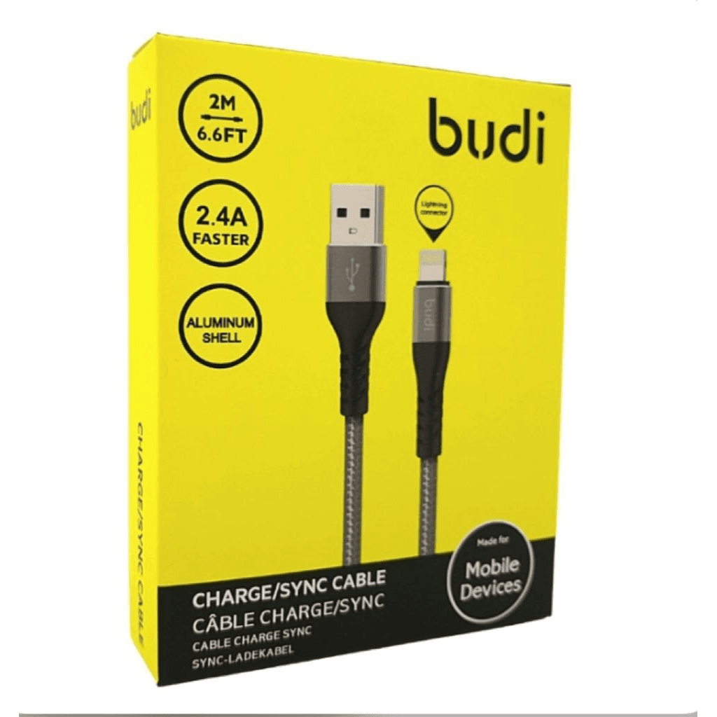 Budi USB-A To Lightning Cable – 2m