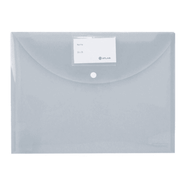 Atlas Transparent Bag Type File - B4 Size (OSCS01_B4)