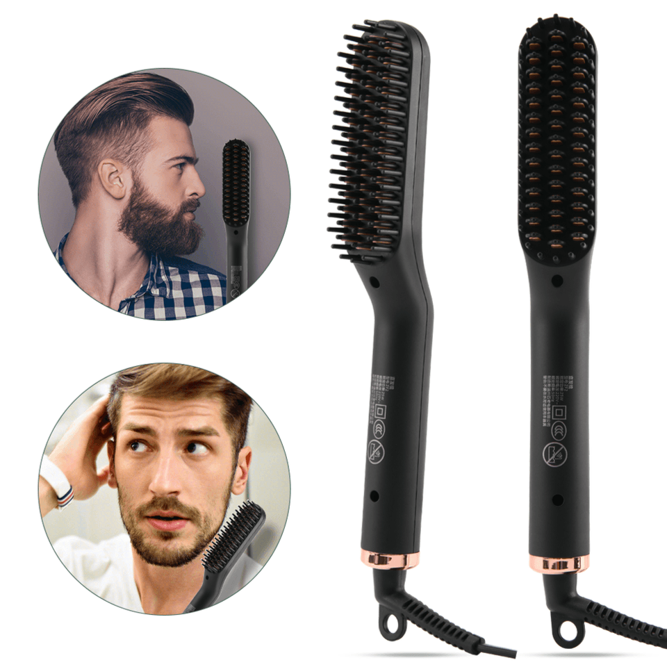 Compact Beard Straightener for Men