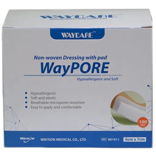 Waycare Waypore Non Woven Dressing With Pads 9cm x 15cm 30's