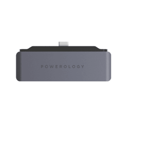 Powerology 4In1 Usb-C With Hdmi/Usb/Aux