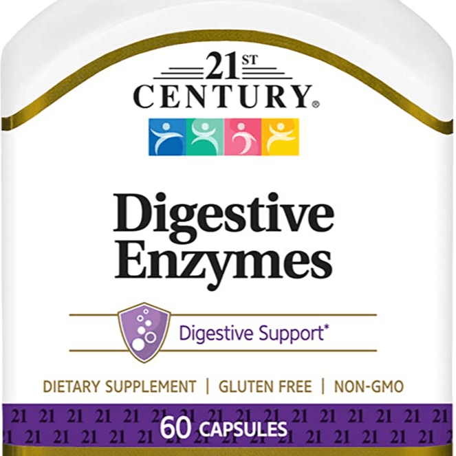 21St Century Digestive Enzymes 60's