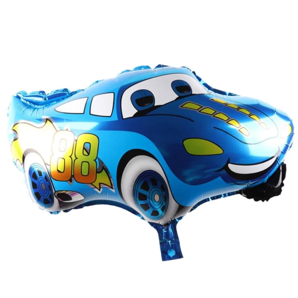 McQueen Blue Helium Balloon Car