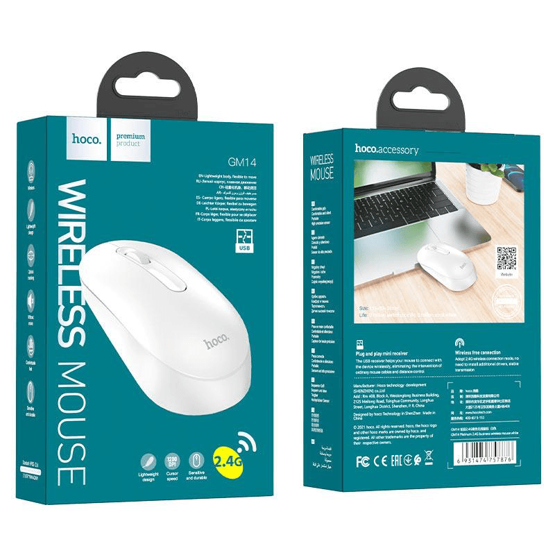 Wireless mouse “GM14 Platinum” 2.4G