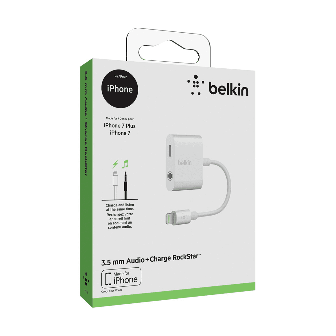 Belinkin 3.5 mm Audio + Charge RockStar | F8J212btWHT