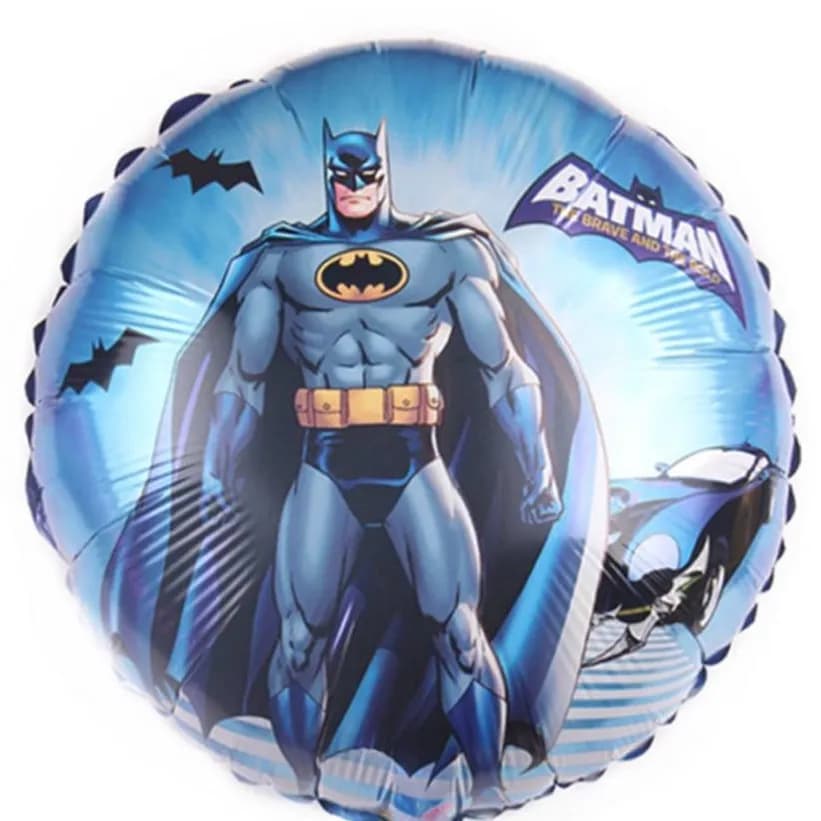 Batman Rounded Helium Balloon