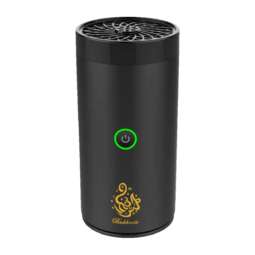 Bukhoor USB Type - C Power Bakhoor Rechargeable Electric Mini Portable Incense Burner - Black