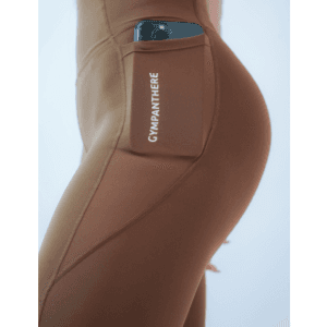 Gympanthere Sustainable Active Wear Leggings Brown Color