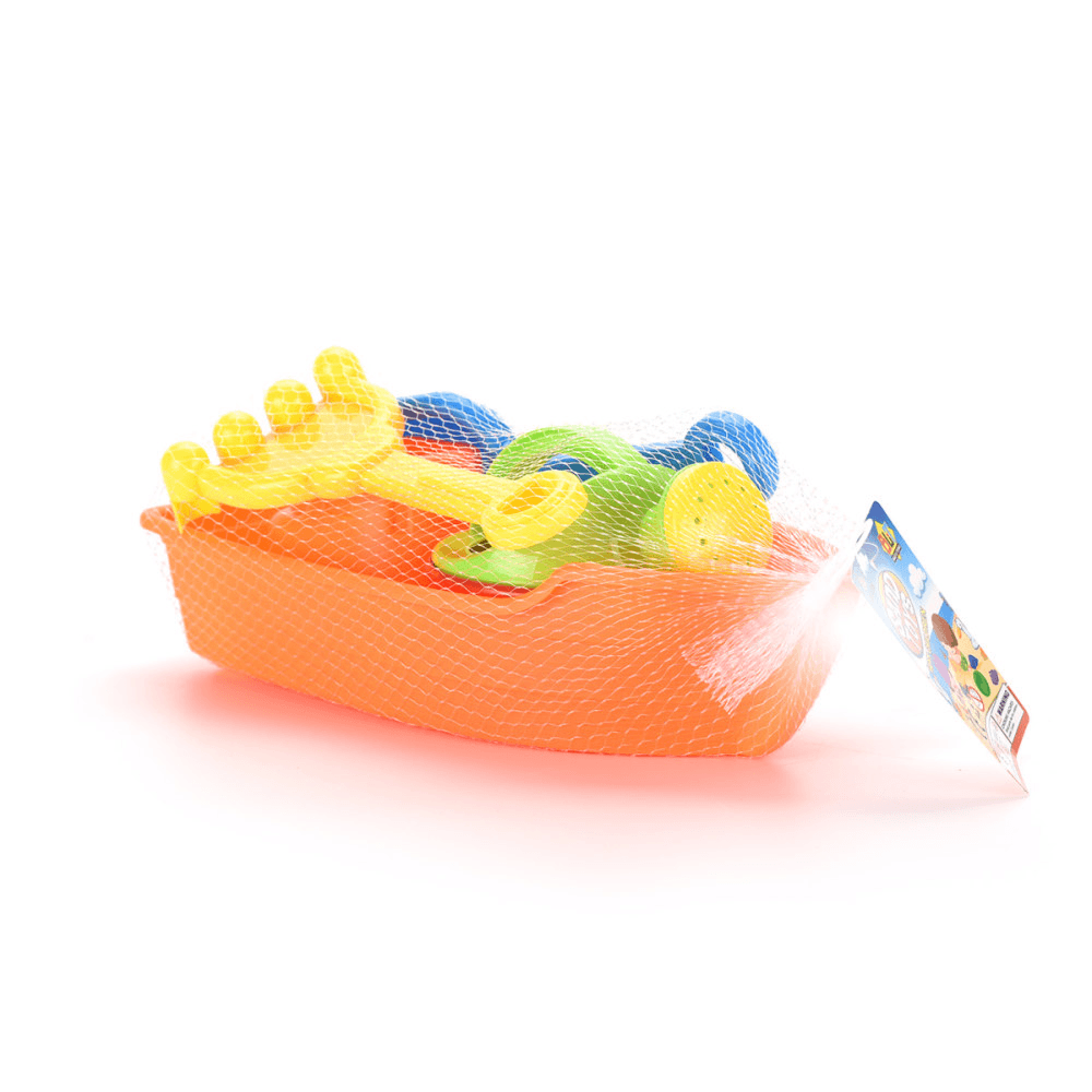 Beach Toys Boat 4 Pieces Set (Btcs07-382)