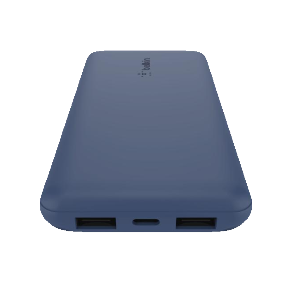 Belkin BOOST↑CHARGE™ 3-Port Power Bank 10000mAh with 15cm USB-A to USB-C Cable