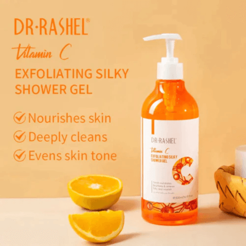 Dr.Rashel Vitamin C Exfoliating Silky Shower Gel 500Ml Drl-1686