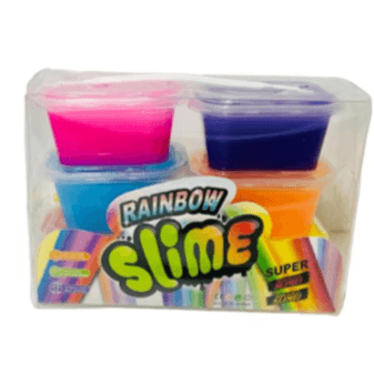 Rainbow Slime- Pack Of 6 Colours (Slls12)