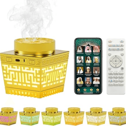 Bukhoor Burner Rechargeable - With Complete Holy Quran - Incense Burner SQ-209P