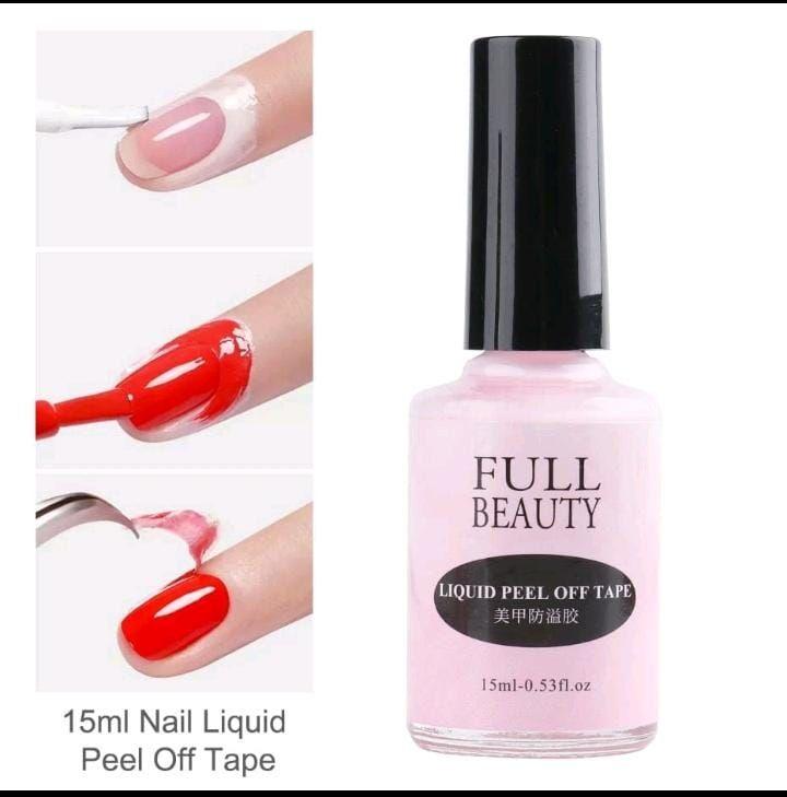 Nail Polish Protector For Fingers + Tweezer