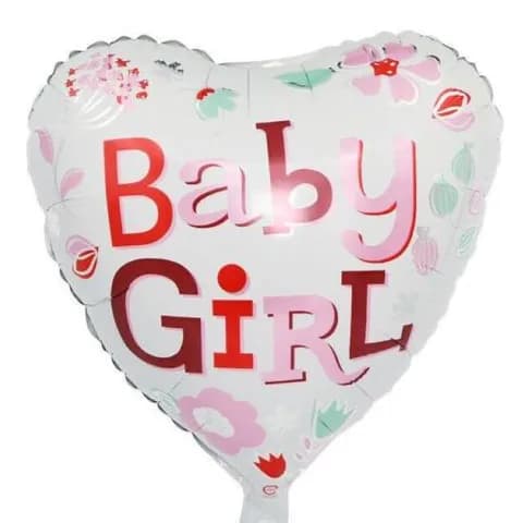 Baby Girl Helium Balloon 6