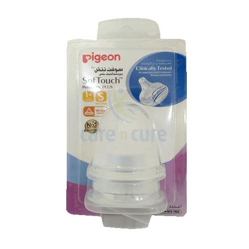 Pigeon Peristaltic Plus Slicone Nipple S