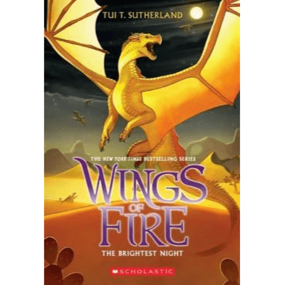 349277 The Brightest Night (Wings Of Fire #5) (Trade Paperback / Paperback) By Sutherland, Tui,t