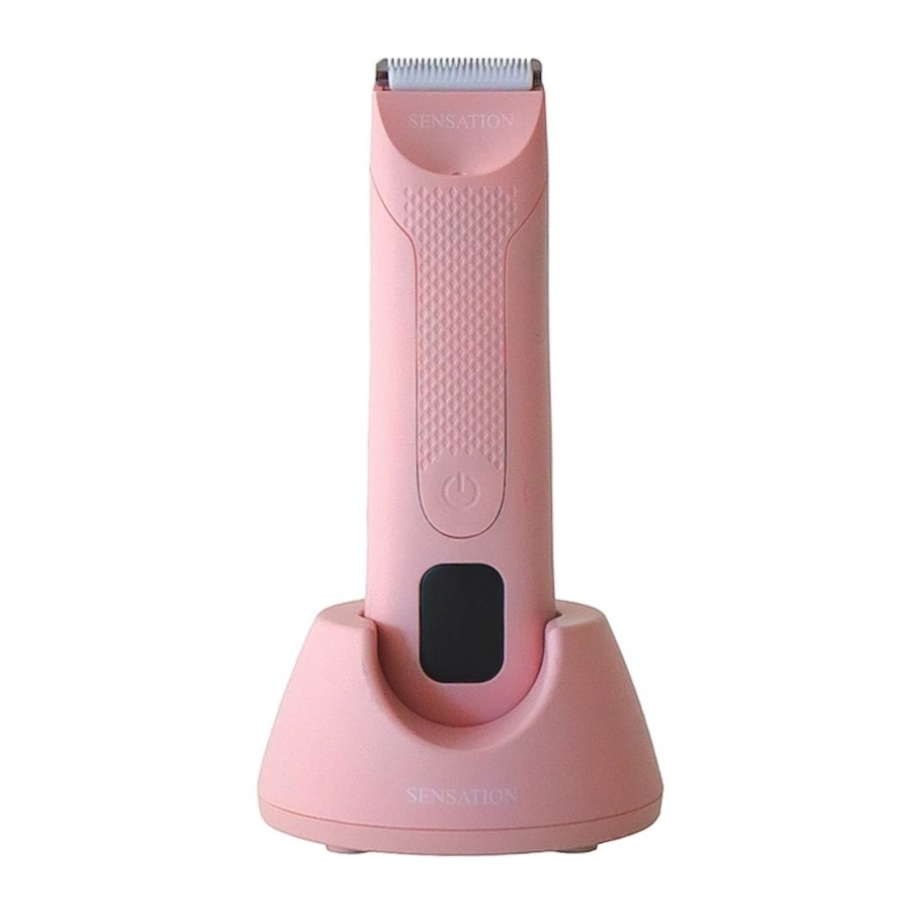 The Sensation 2.0 Trimmer + Crop Shaver For Body And Sensitive Areas Pink Color