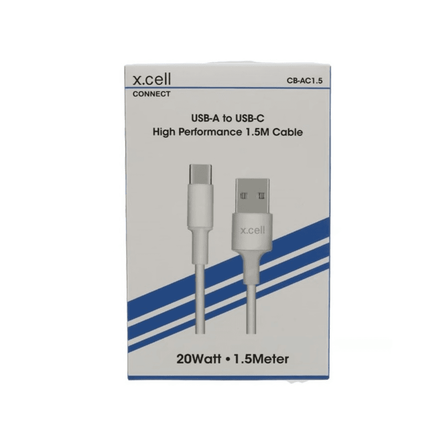 X.Cell USB-A To Type-C Cable - 1.5 m