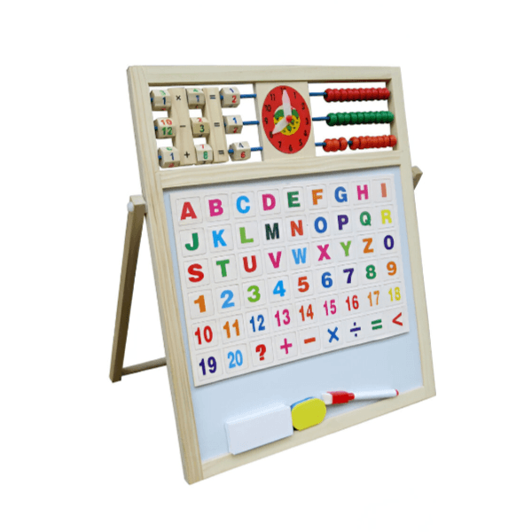 Multipurpose Double-Sided Magnetic Wooden Writing Drawing Board (Dbcs15_433)