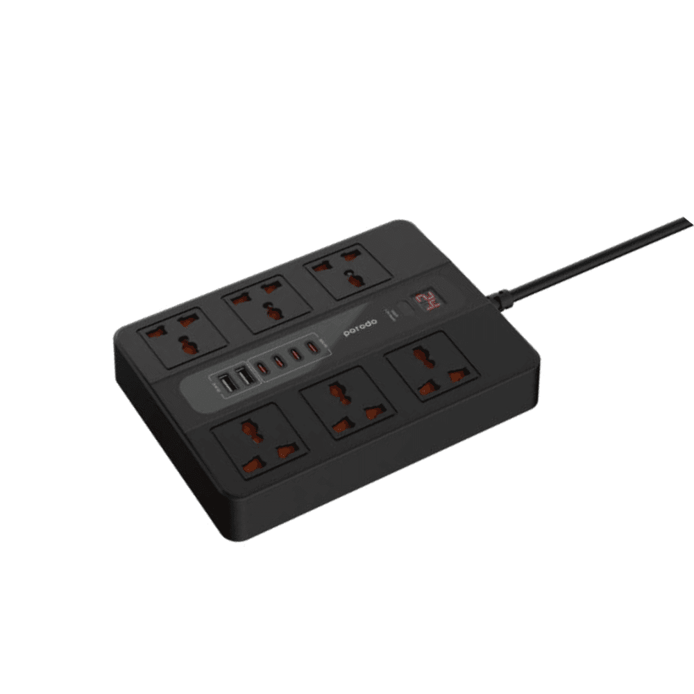 Porodo Multi-Port Super Hub 4 USB-C & 2 USB-A