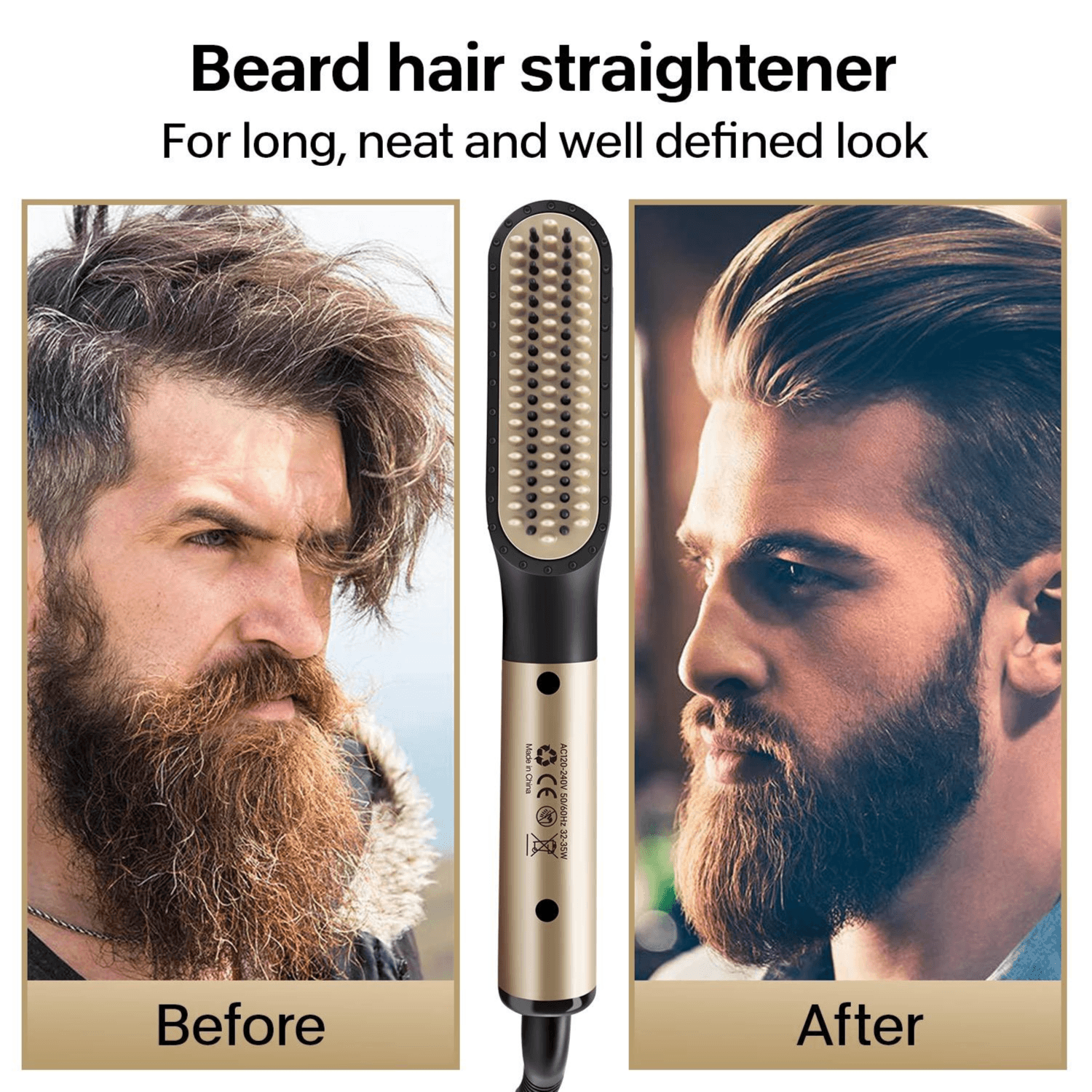 Portable Beard Straightener