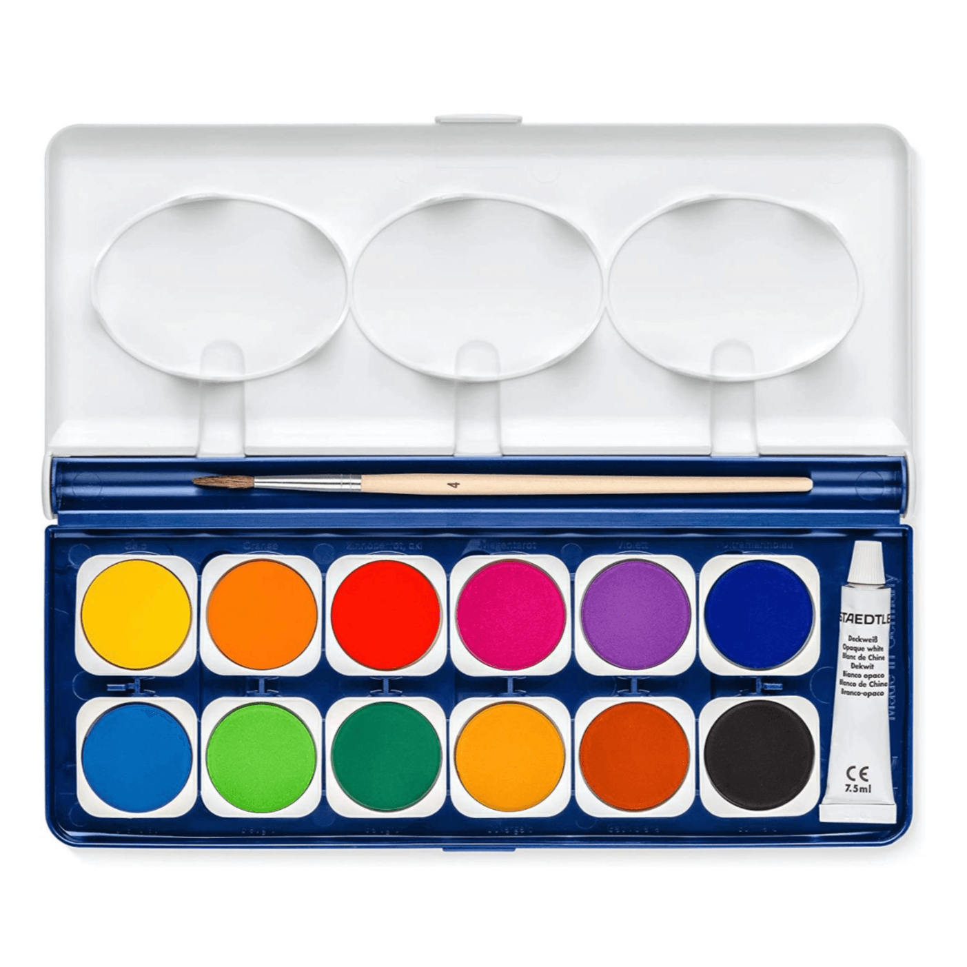 Staedtler Noris Water Colour With Brush Set Of 12 (Wcst04)