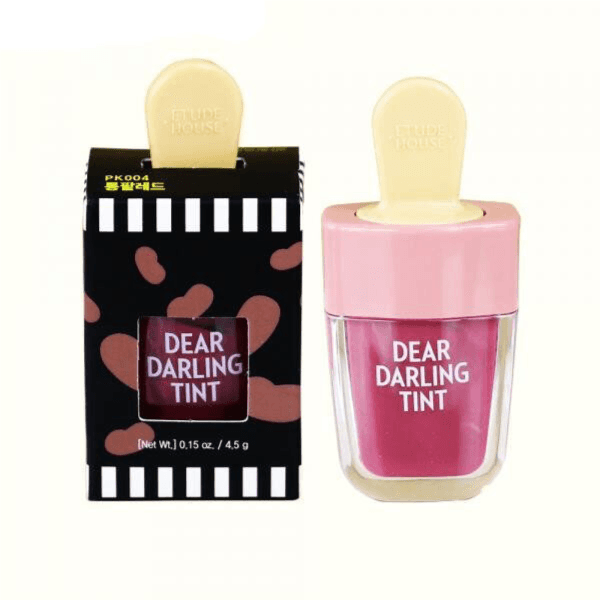 ETUDE Dear Darling Water Gel Tint Ice Cream (PK004 Red Bean Red)