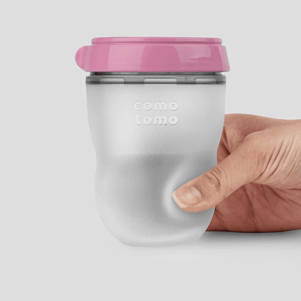 Comotomo Baby Bottle 8 oz (250 ml) - Pink