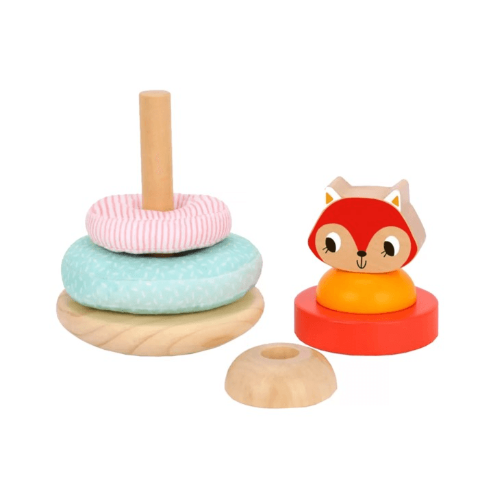 Tooky Toy Wooden Fox Tower