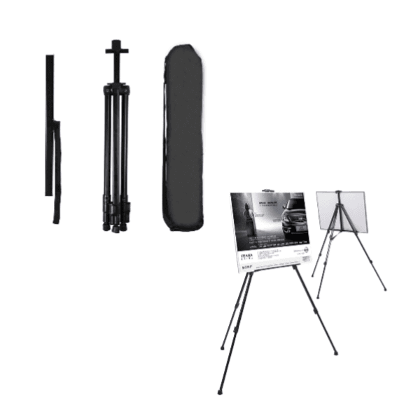 Conda G2 Aluminium Easelconda G2 Aluminium  Easel Stand Black-canvas Stand For Drawing & Paintings(Elco03_bk)