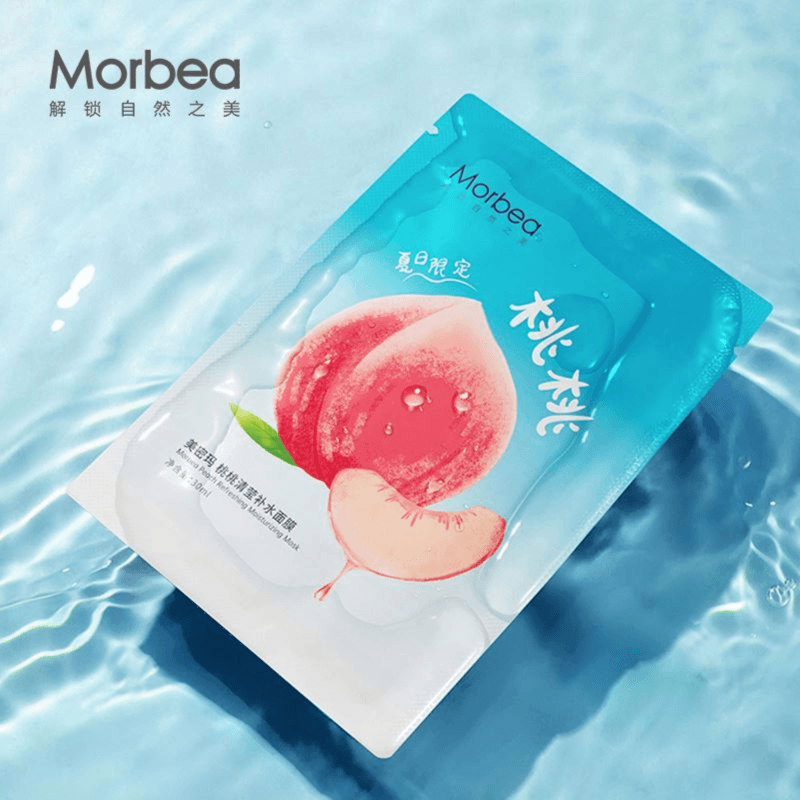 Moisturizing Brightening & Hydrating Peach Hyaluronic Acid Facial Mask