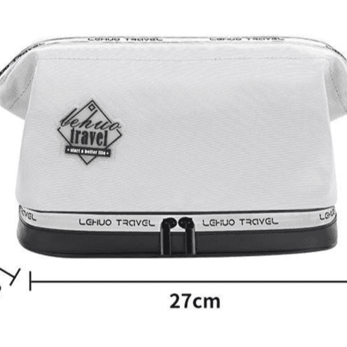 Eco Friendly Custom Cotton Pouch Make Up Bag Plain White