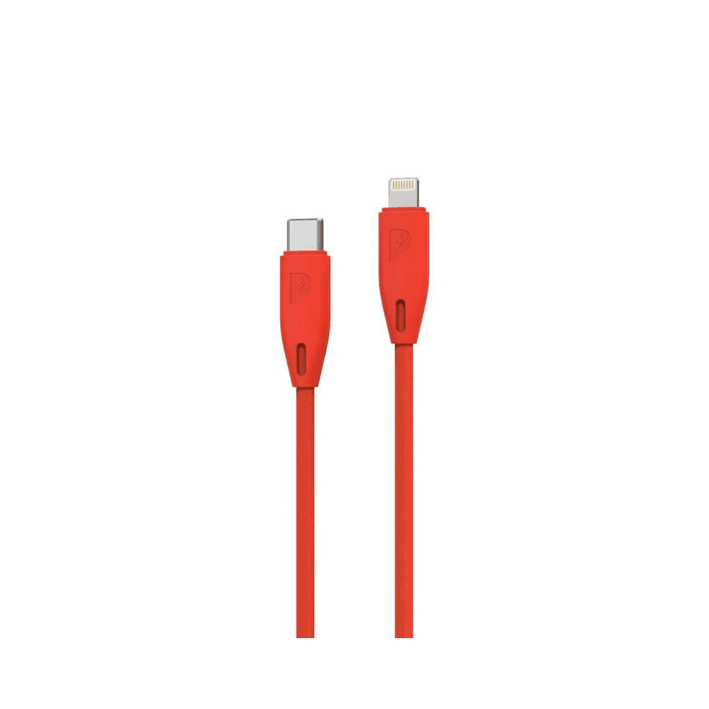 Powerology Braided USB-C To Lightning Cable (1.2M/4Ft)