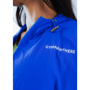 Gympanthere Sustainable Active Wear Track Jacket Blue Color