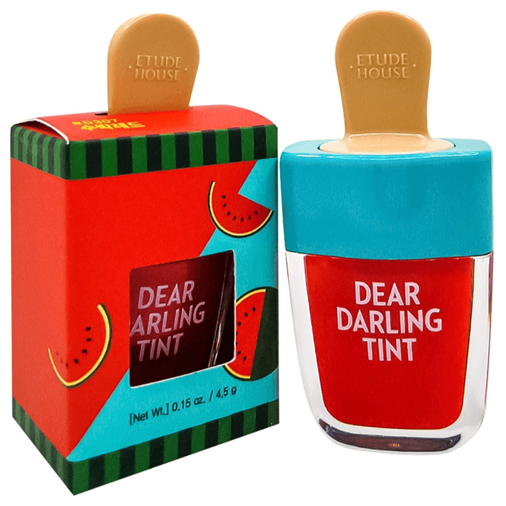 ETUDE Dear Darling Water Gel Tint Ice Cream RD307 Watermelon Red