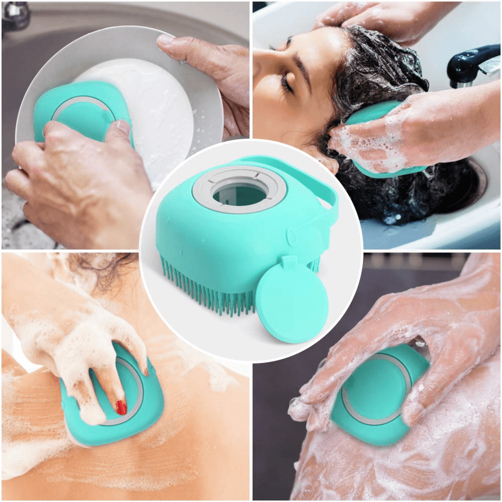 Silicone Massage Bath Brush (Assorted Color)