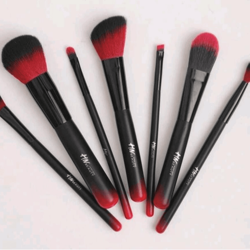 Makeup Brush Set, 7 Pieces, J-03