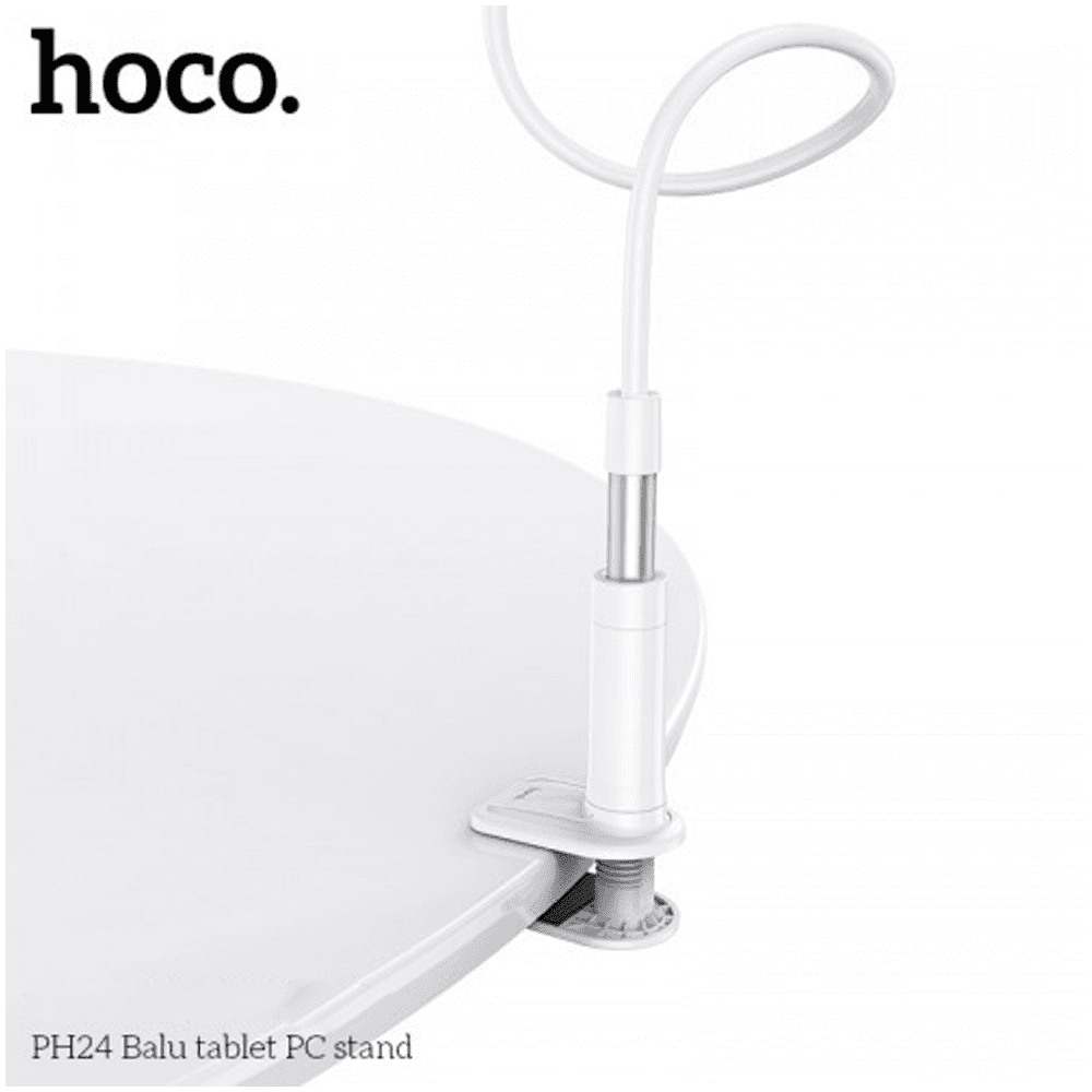 Hoco PH24 Balu Tablet PC Stand For 4-10.5 inch Tablet / Mobile – White