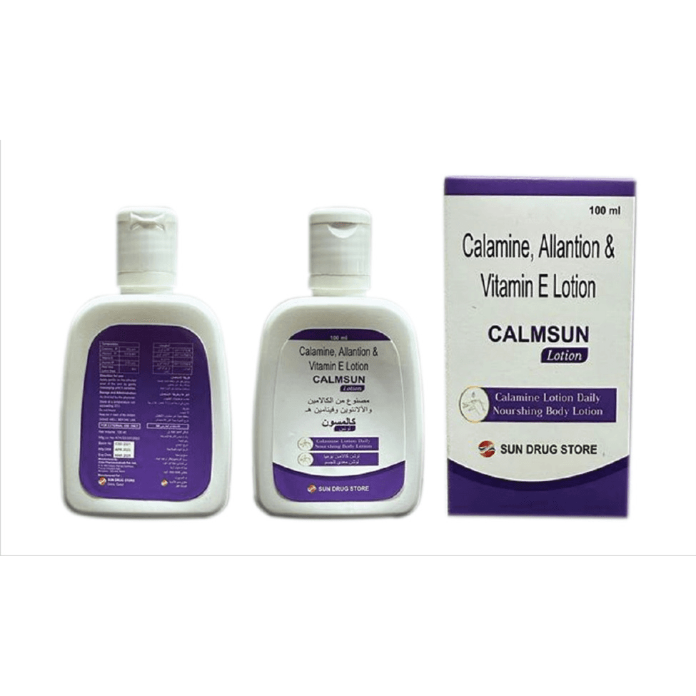 Calmsun Lotion 100ml - Calamine Allantoion & Vitamin E Lotion