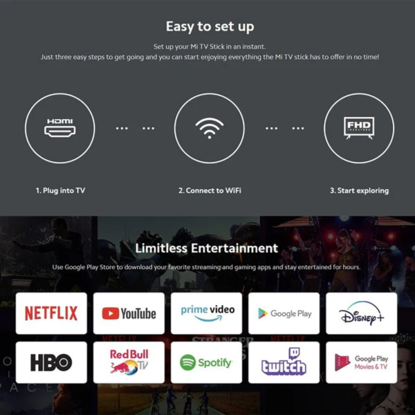 Mi Full HD TV Stick with Remote