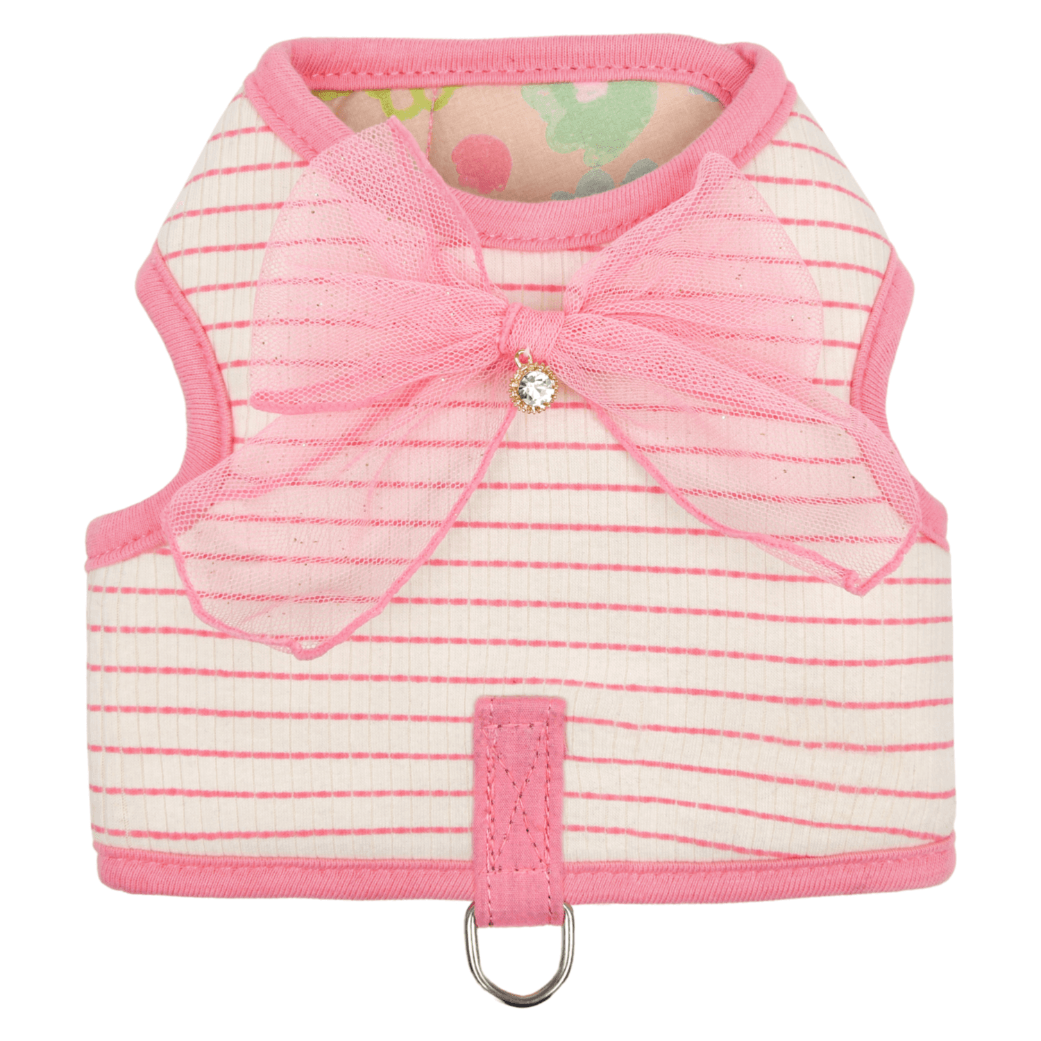 Pinkaholic New York Angeline Jacket Dog Harness- Large -Indian Pink Or Violet