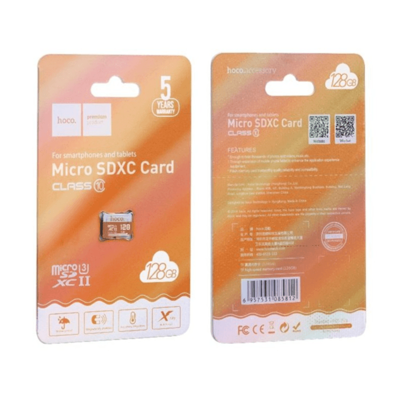 Hoco TF High Speed Memory Card 128gb Class 10