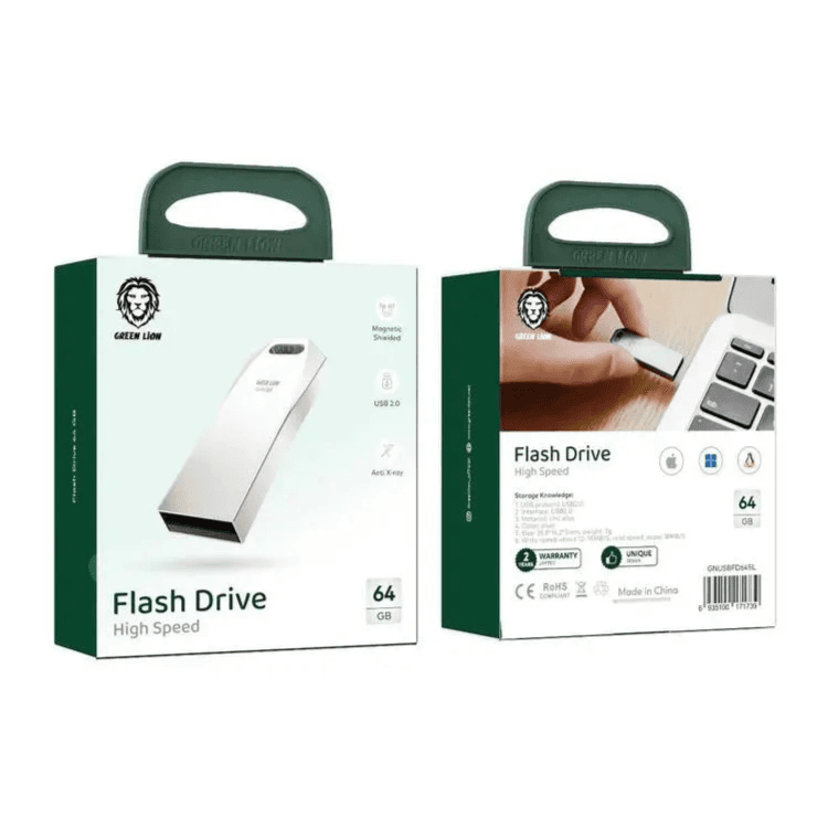 Green Lion High Speed Flash Drive – 64Gb